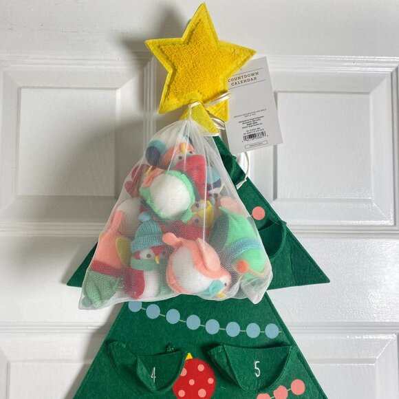 Target 31" Featherly Friends™ Christmas Tree Hanging Fabric Countdown Calendar - Picture 6 of 11
